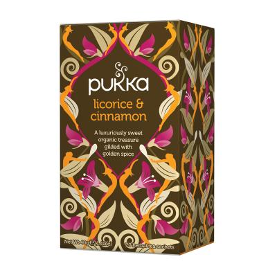 Pukka Organic Licorice & Cinnamon x 20 Tea Bags